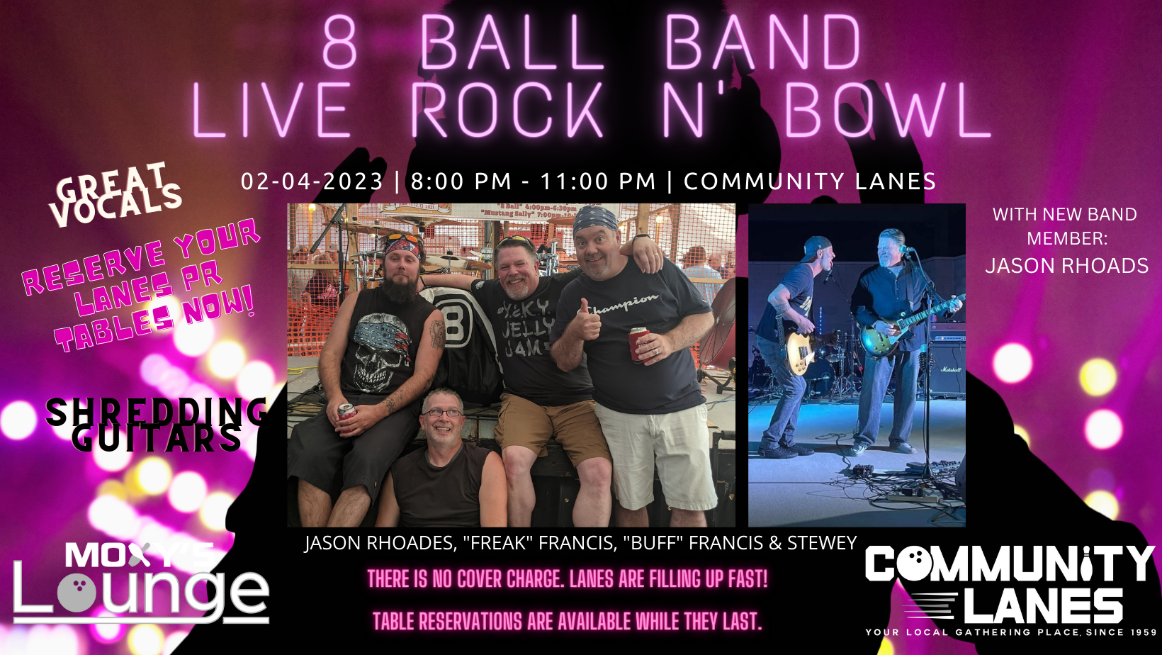 8 ball live rock BOWL