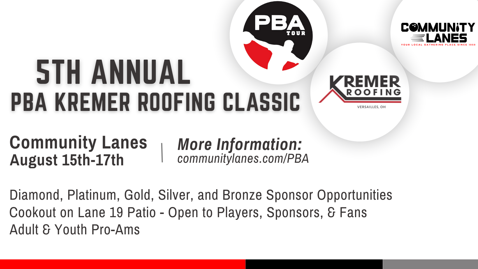 5th Annual PBA Kremer Roofing Classic - BANNER