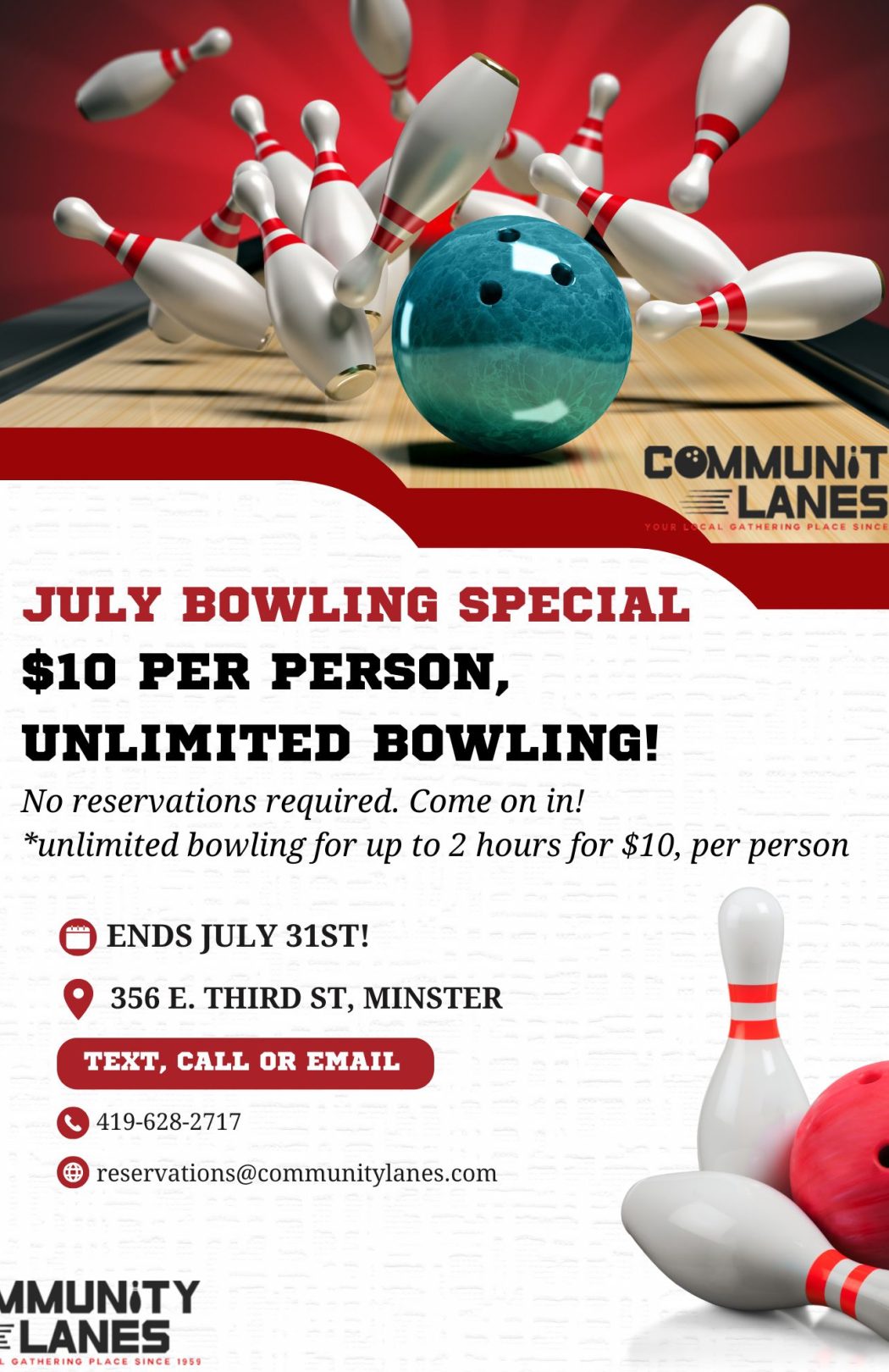 JULY 10 DOLLAR SPECIAL