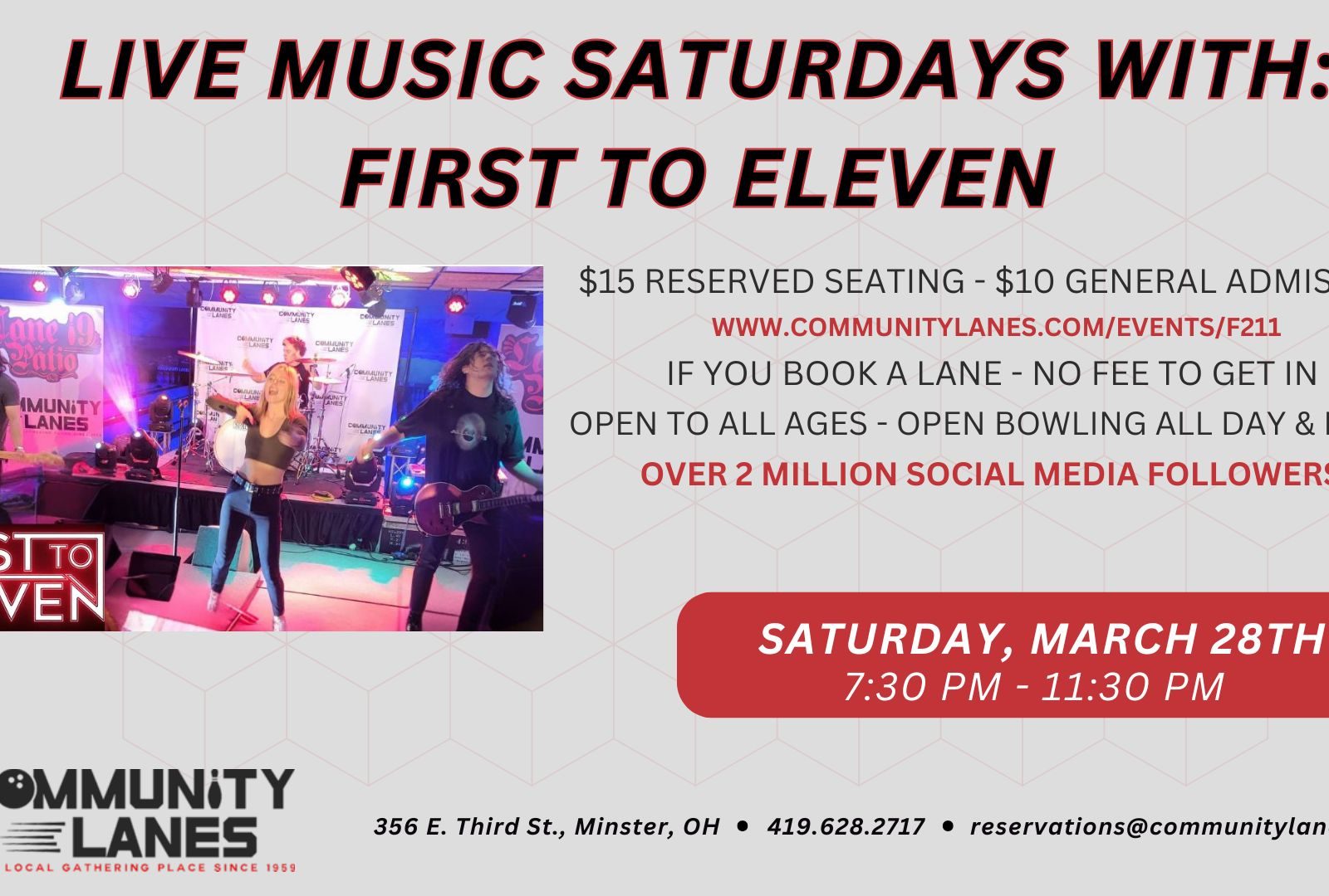 first to eleven 2026